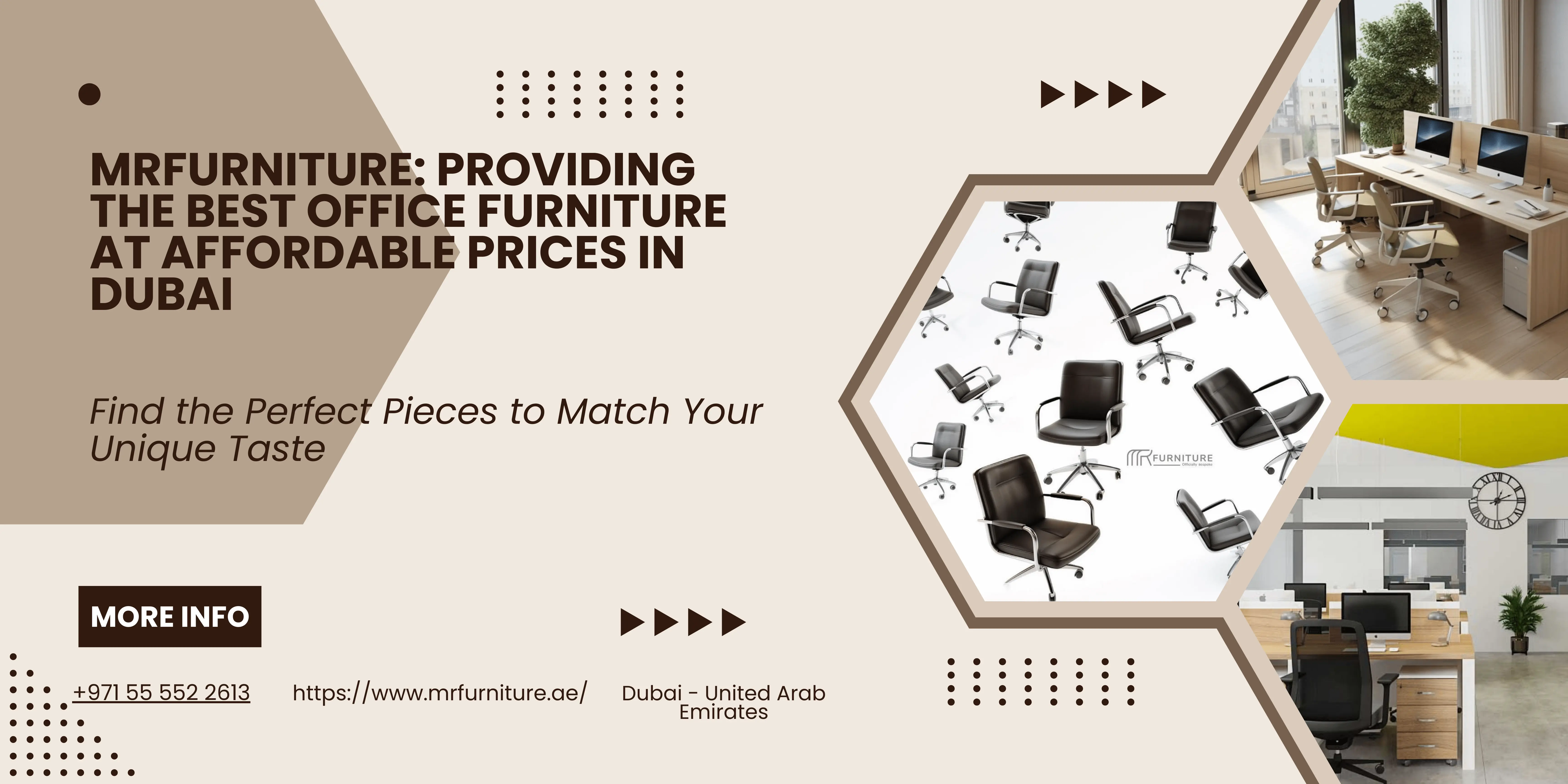 MrFurniture: Providing the Best Office Furniture at Affordable Prices in Dubai
