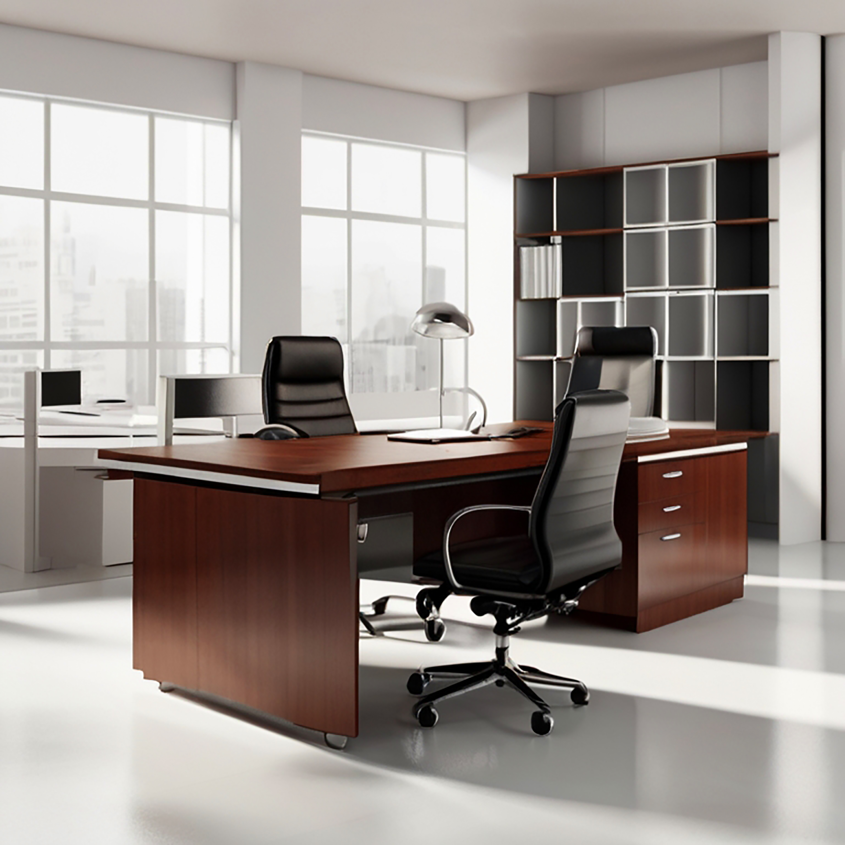 Best Placement for Executive Desk Drawer Storage