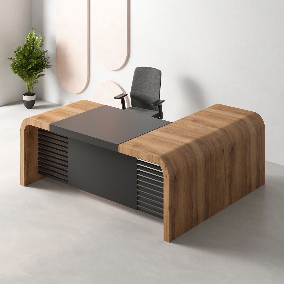 Office layout with the product
