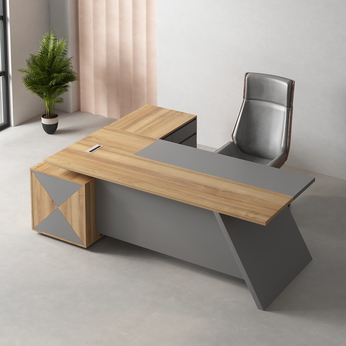 Office layout with the product