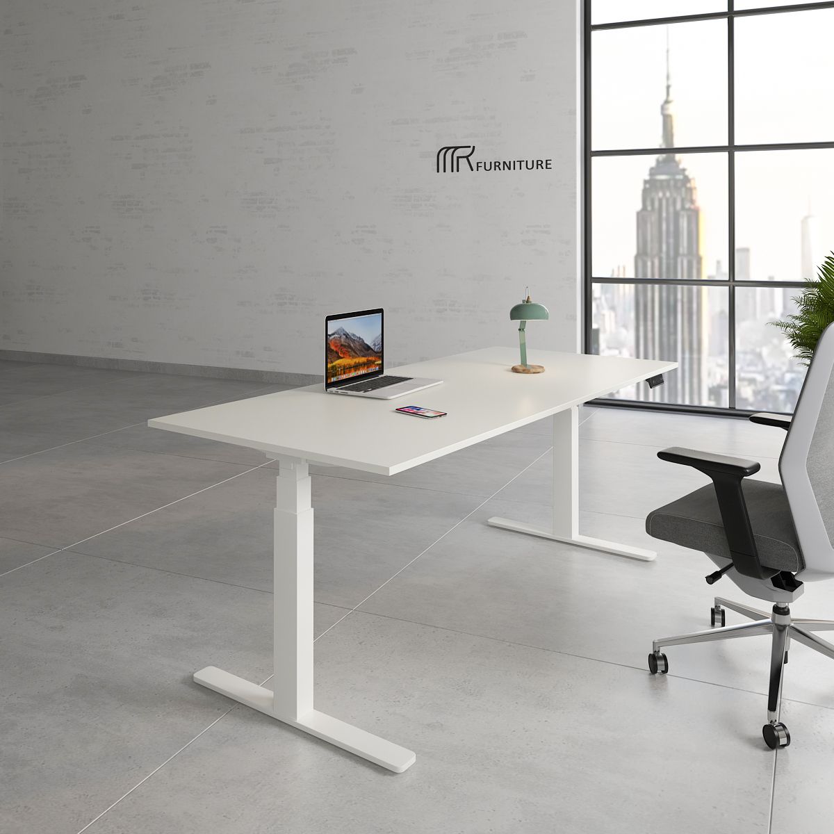 Office layout with the product