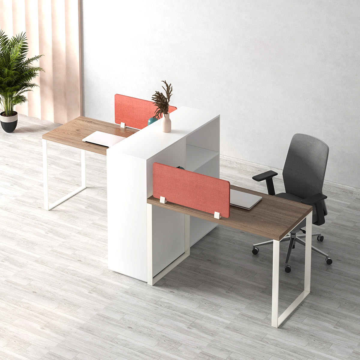 Office layout with the product