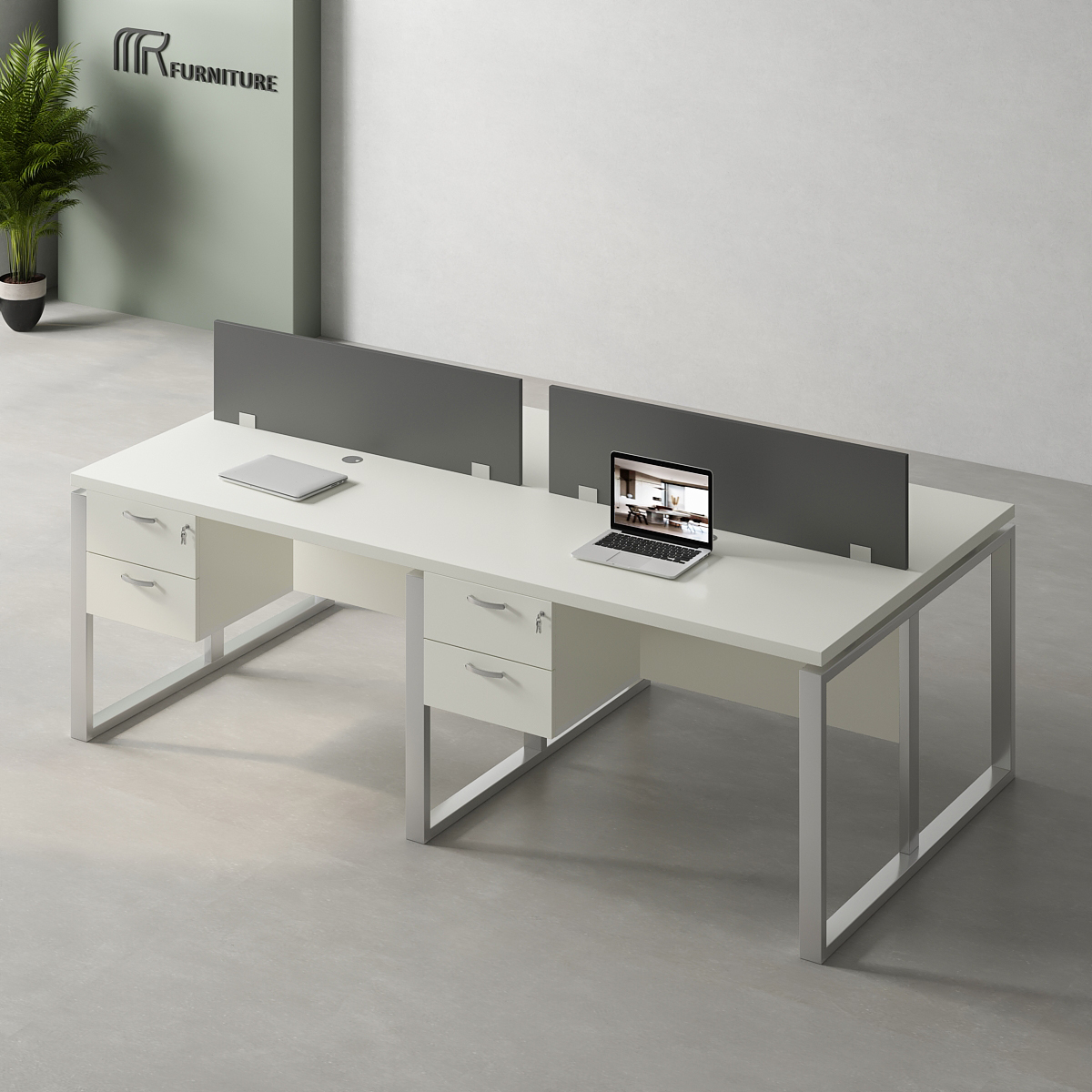 Office layout with the product
