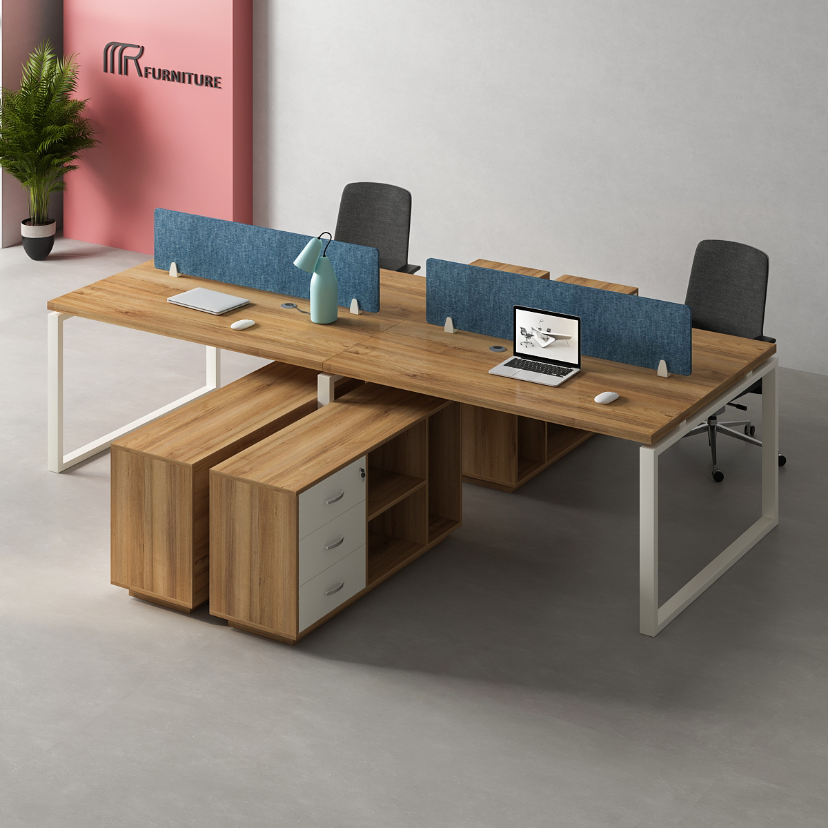 Office layout with the product