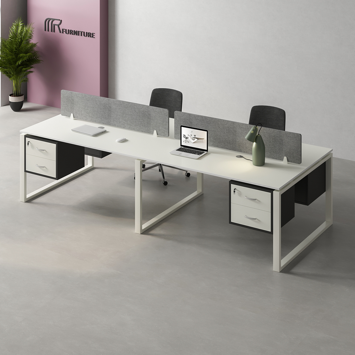 Office layout with the product