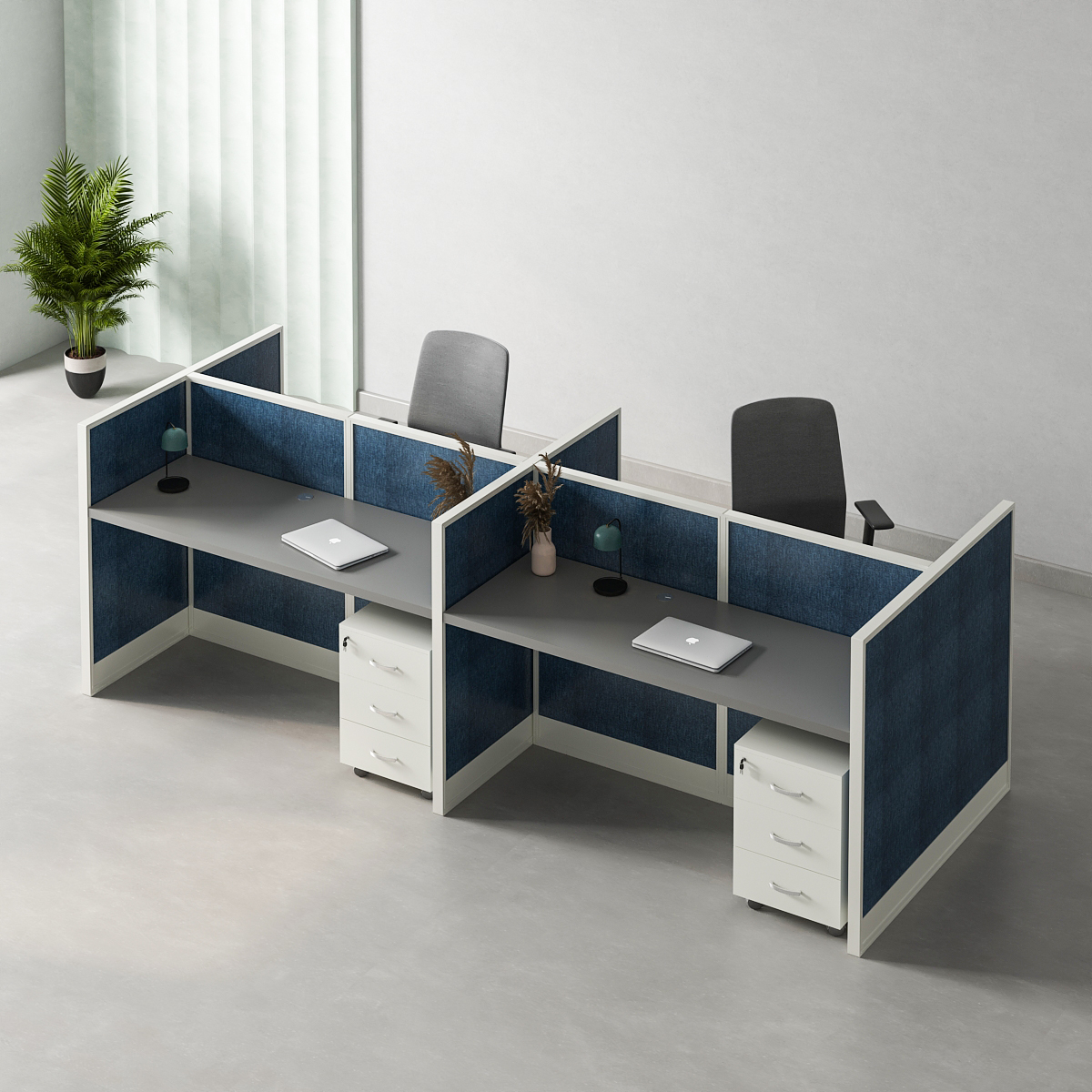 Office layout with the product