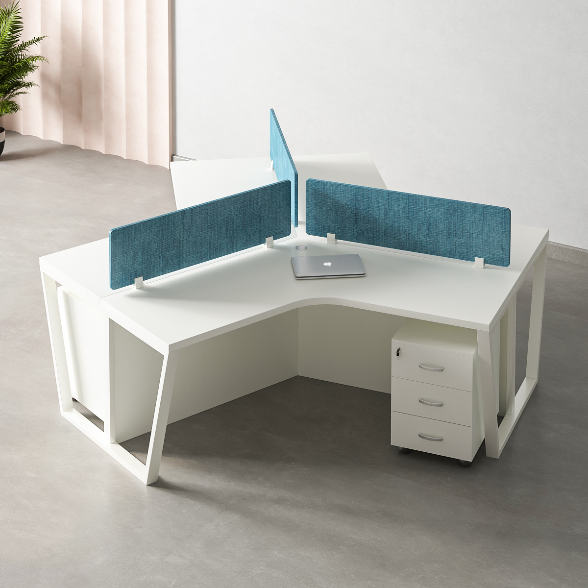 Office layout with the product