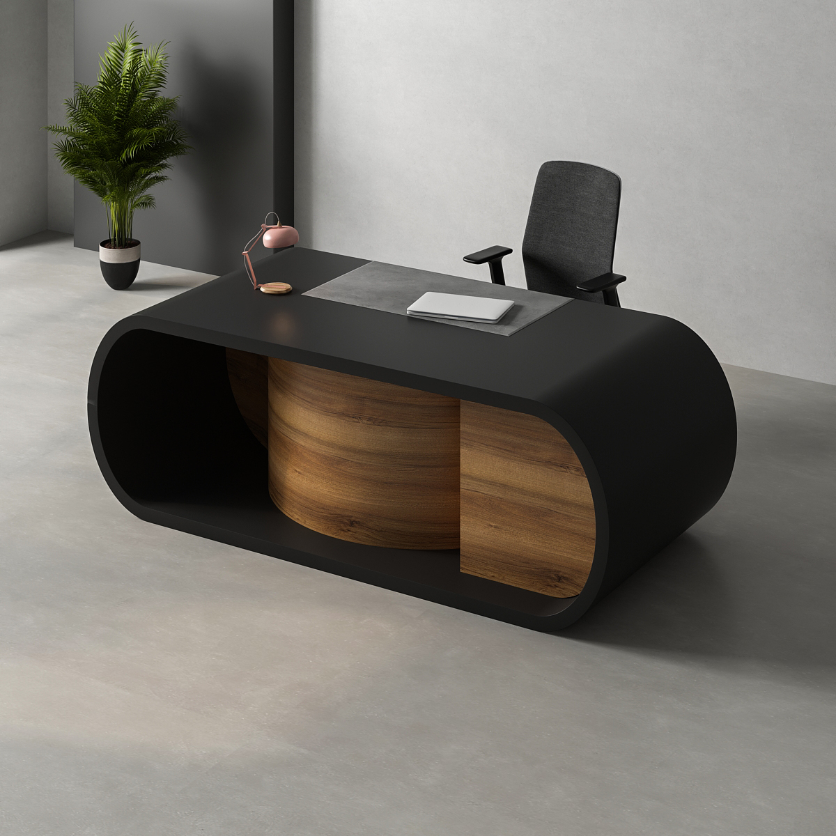 Office layout with the product
