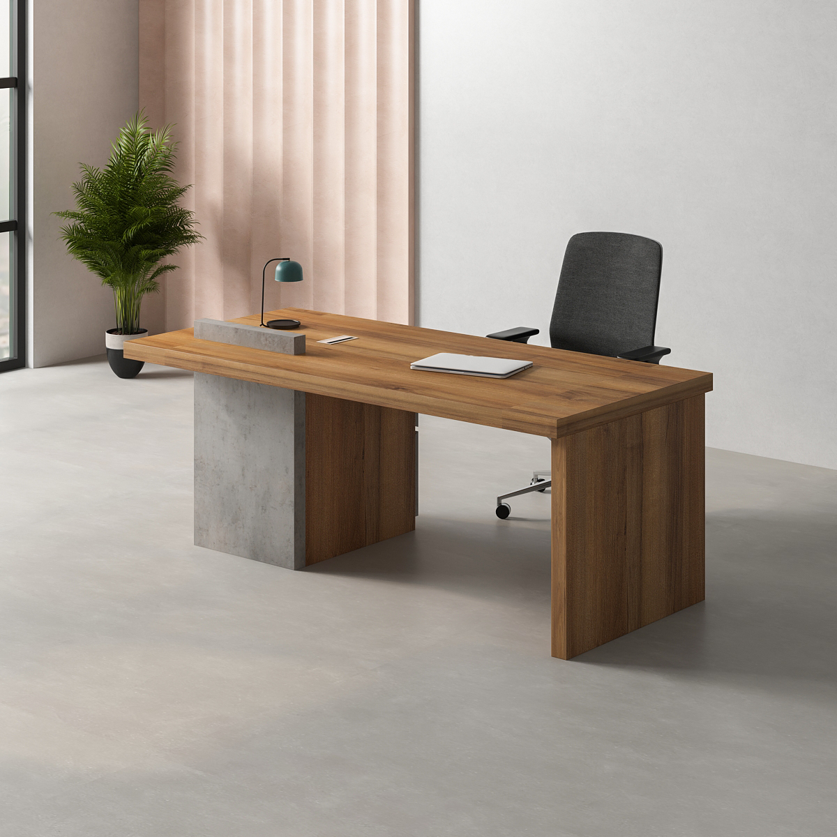 Office layout with the product