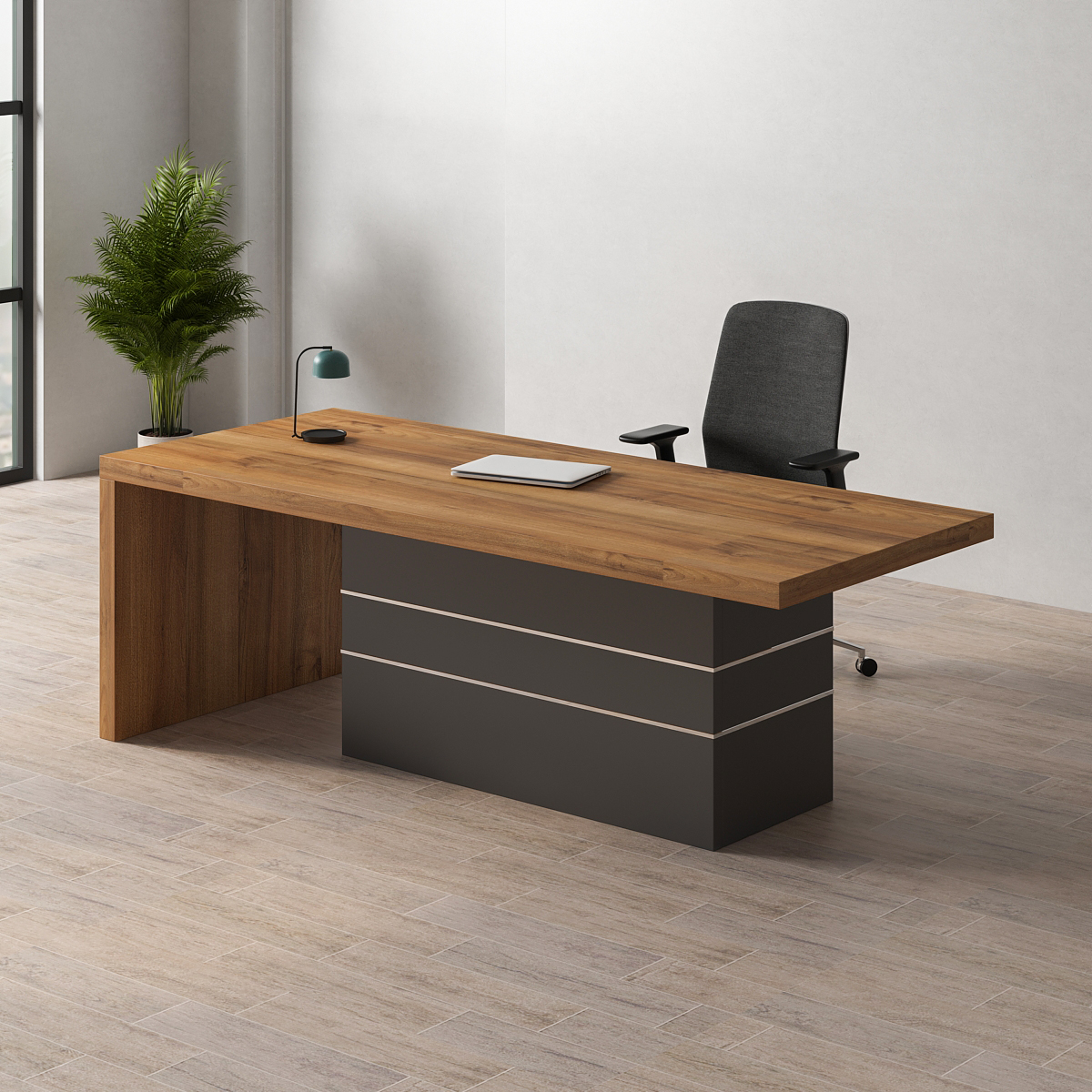 Office layout with the product