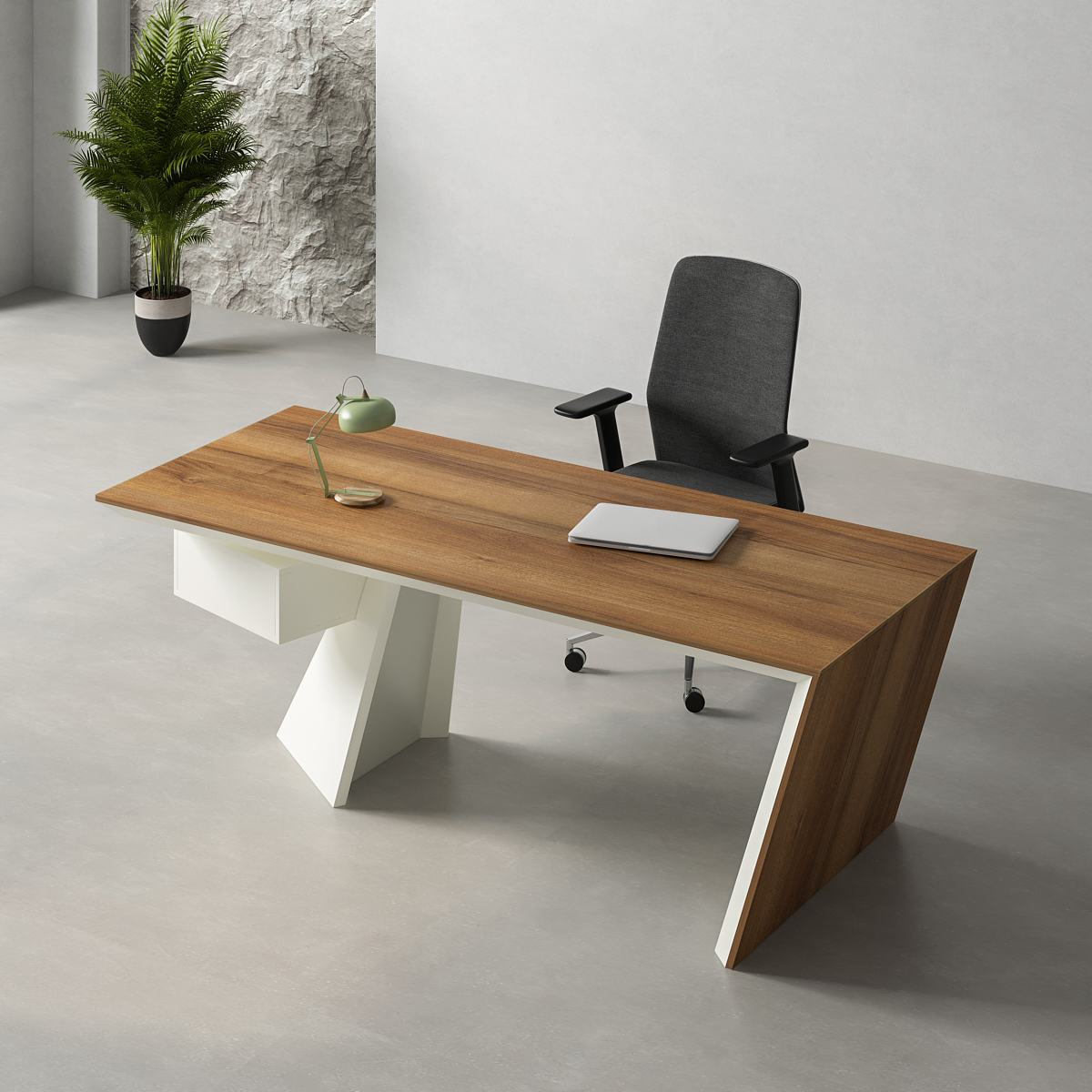 Office layout with the product