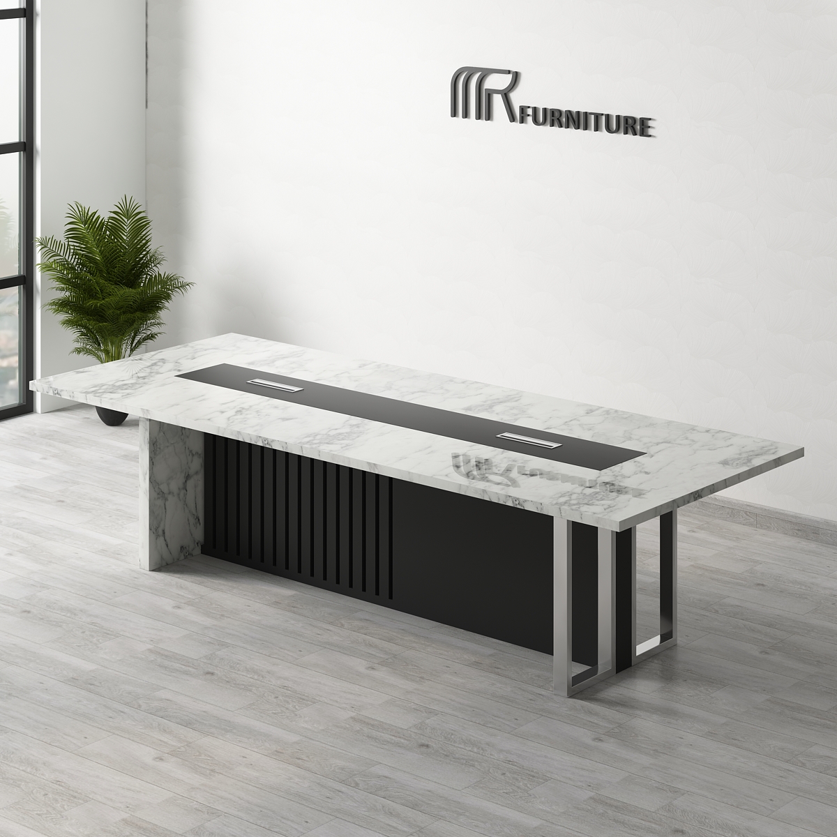 Office layout with the product