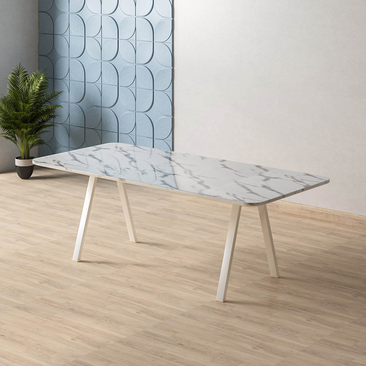 Office layout with the product