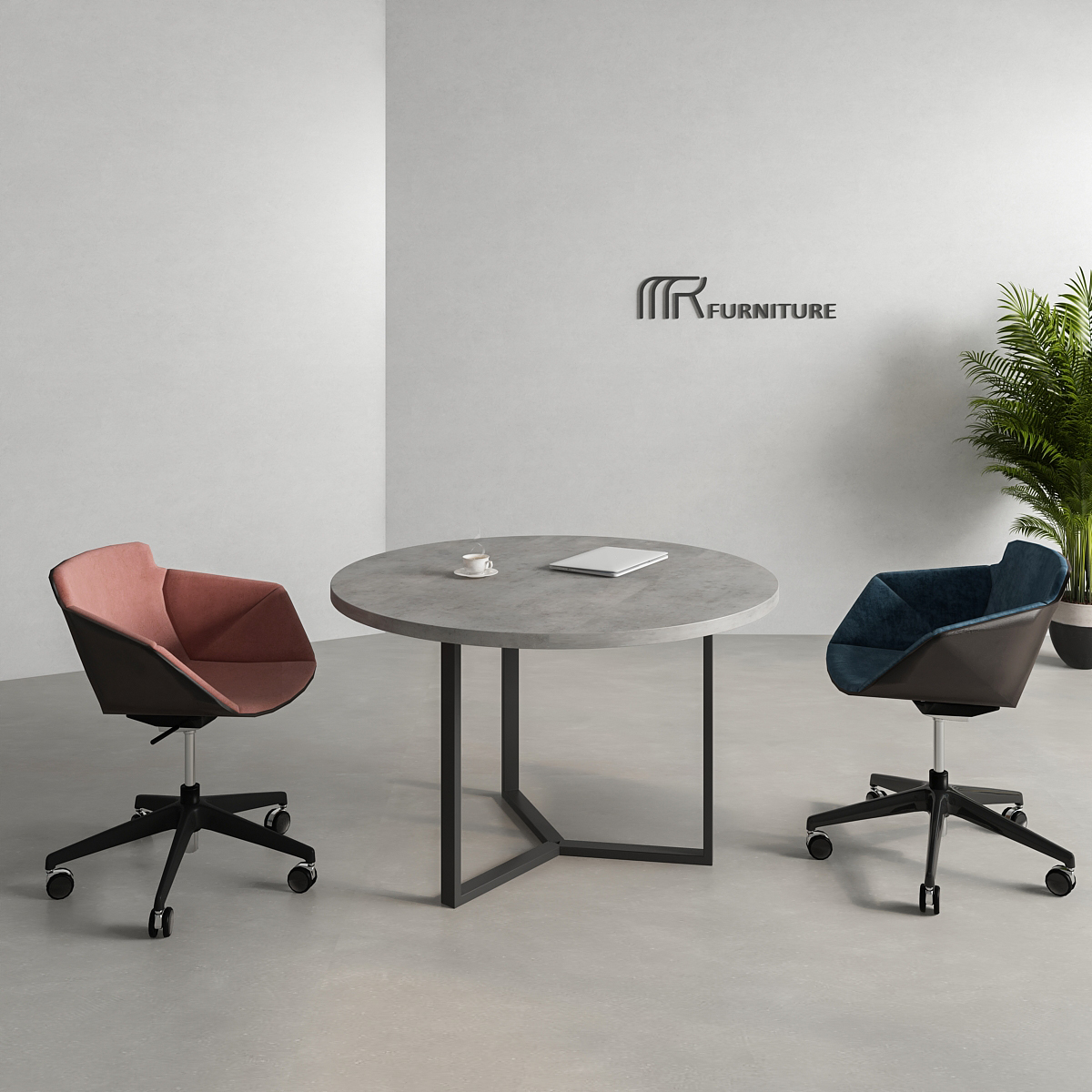 Office layout with the product