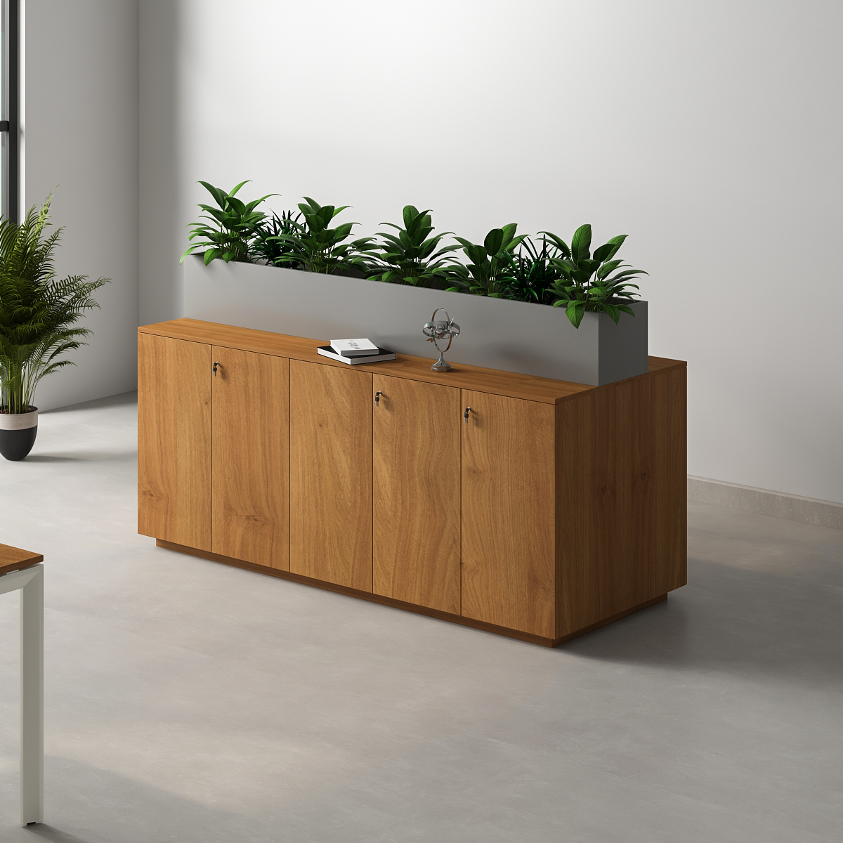 Office layout with the product