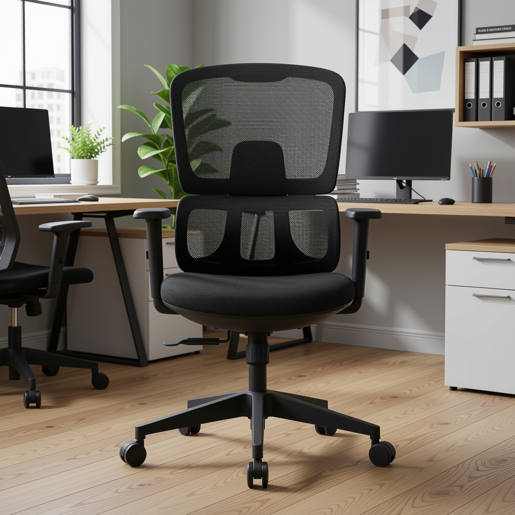 Office layout with the product
