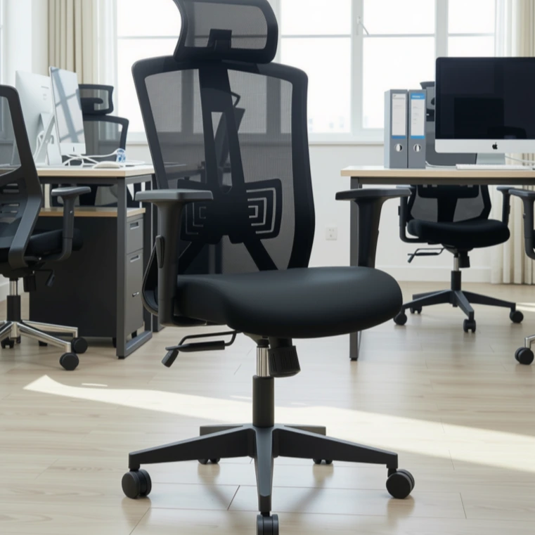 Office layout with the product