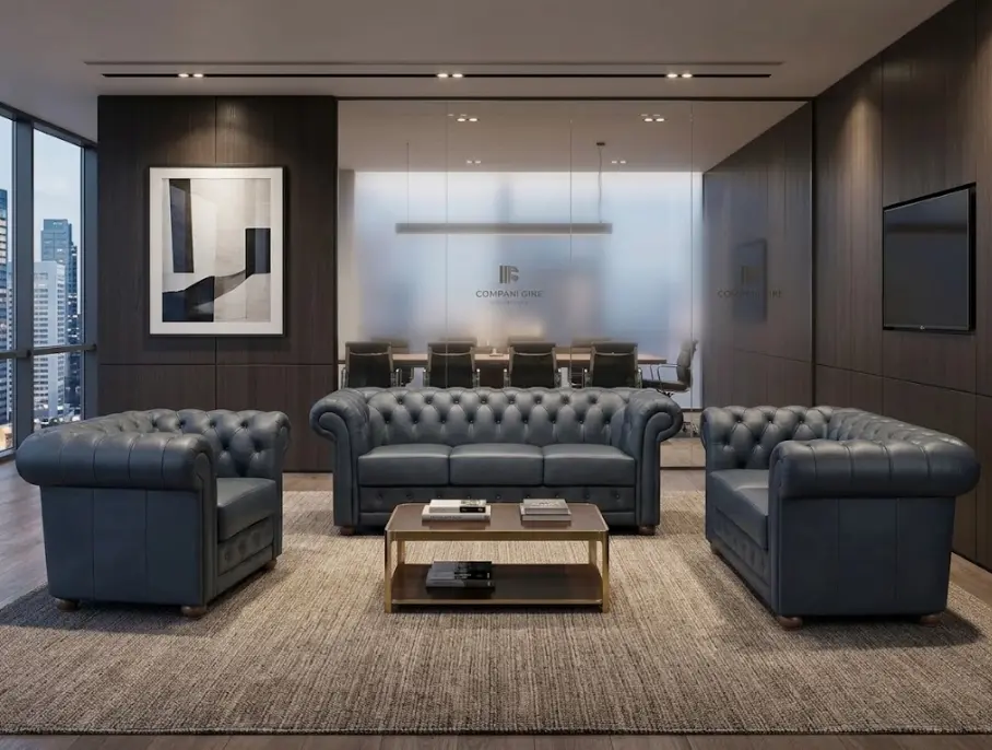 Office layout with the product