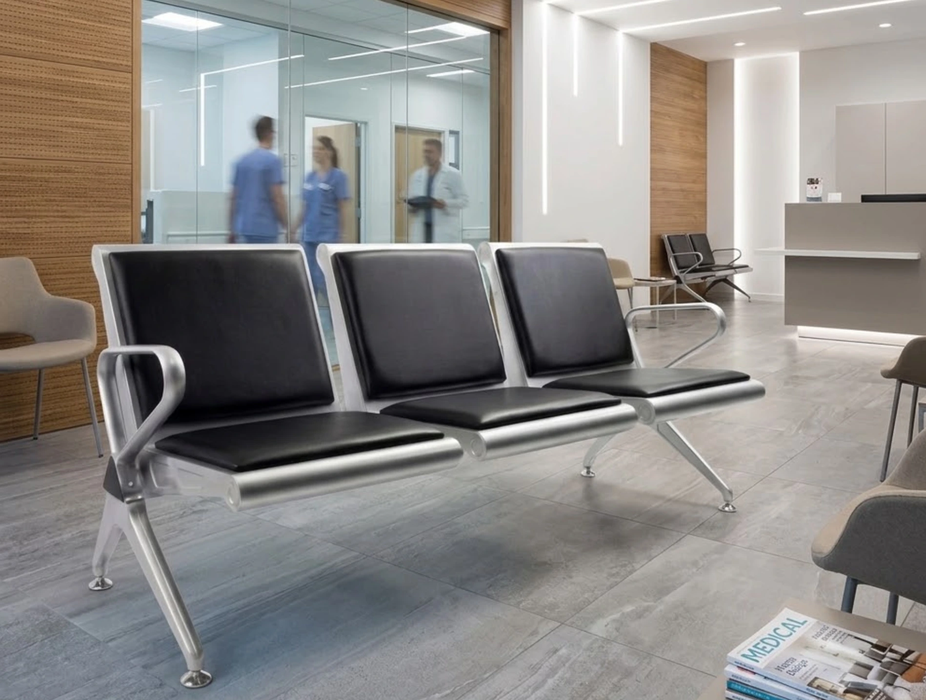 Office layout with the product