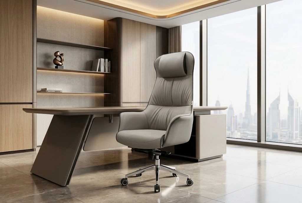Office layout with the product