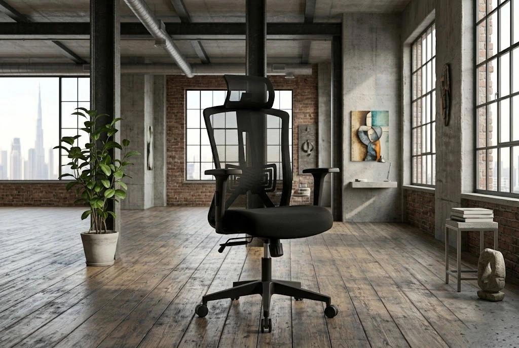 Office layout with the product