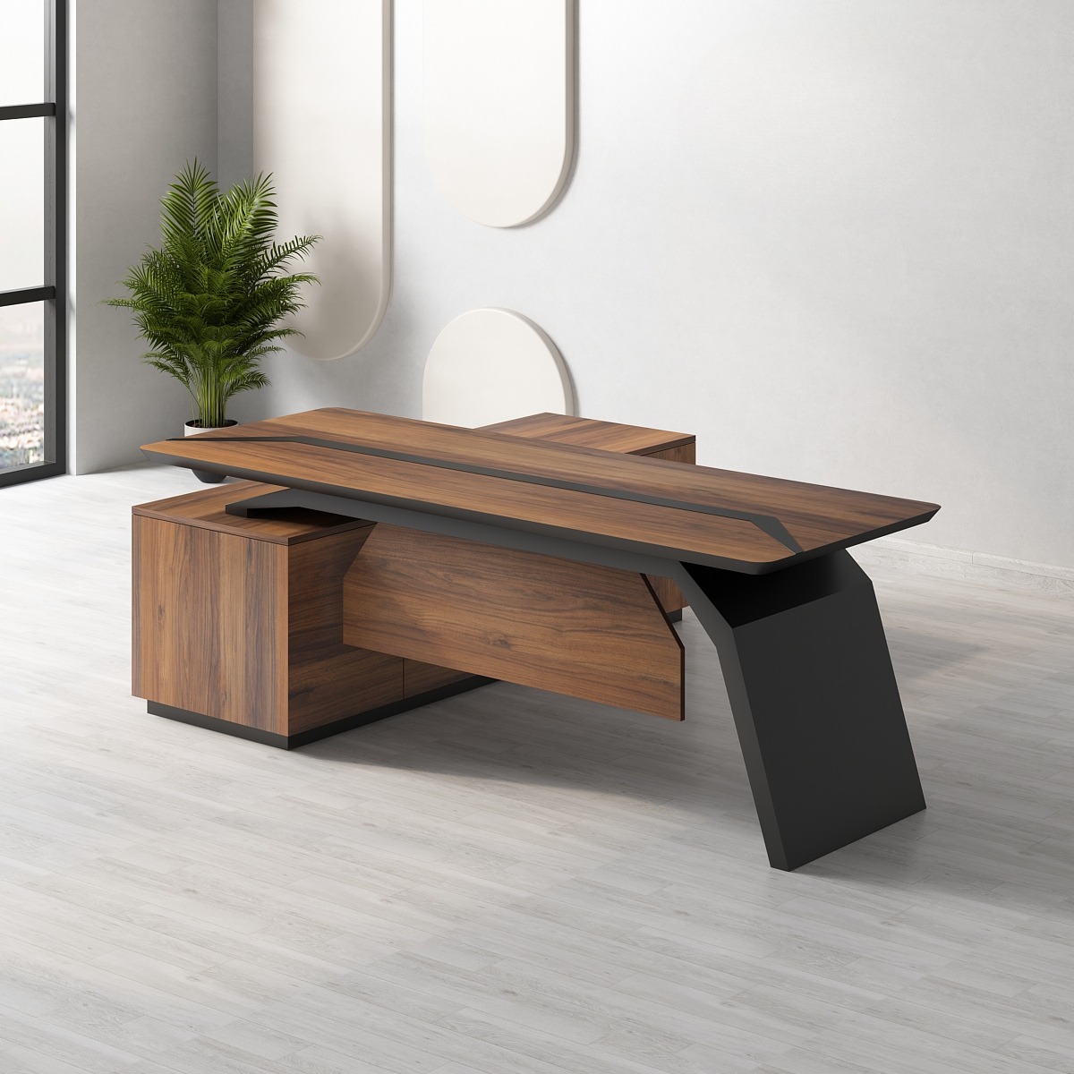 Office layout with the product