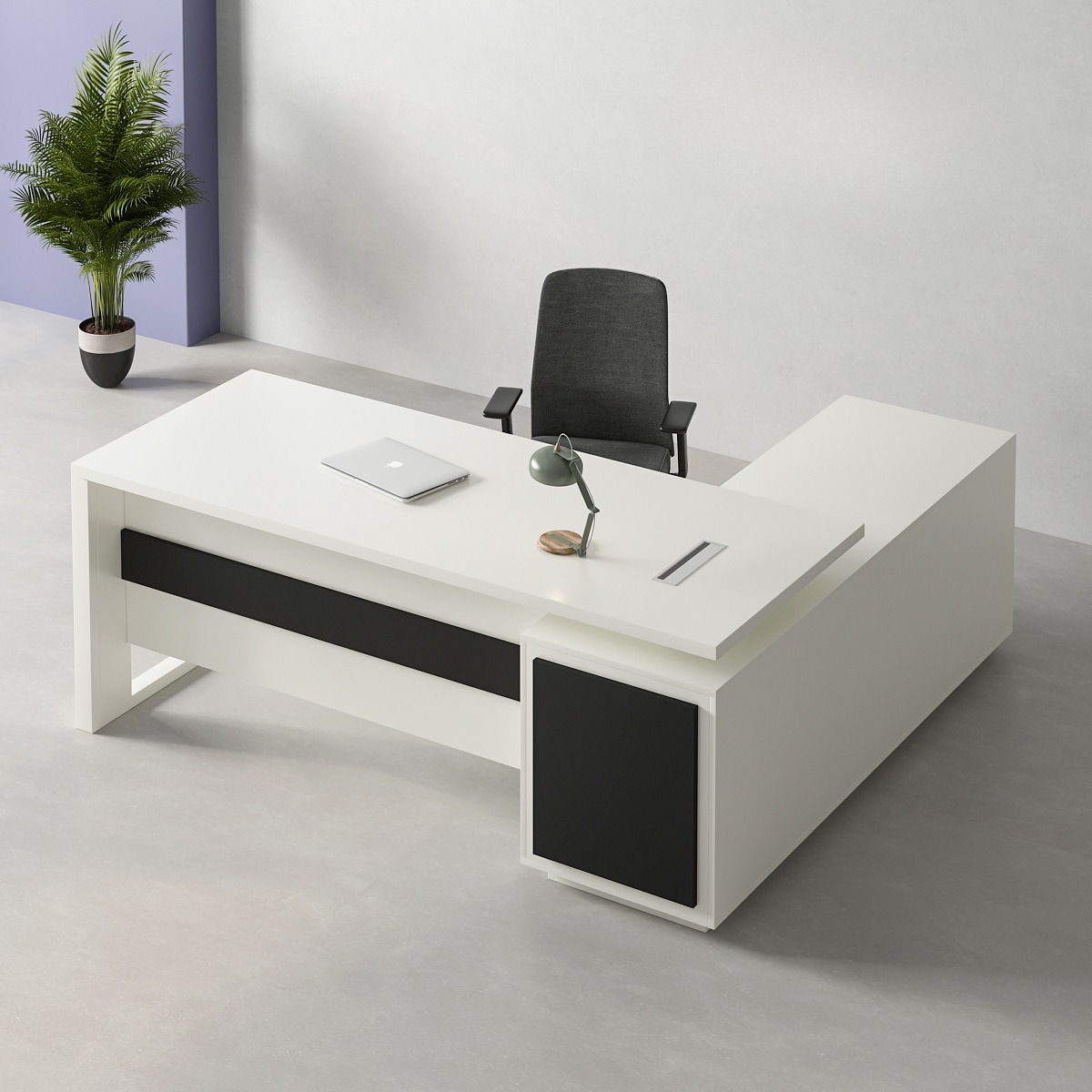 Office layout with the product